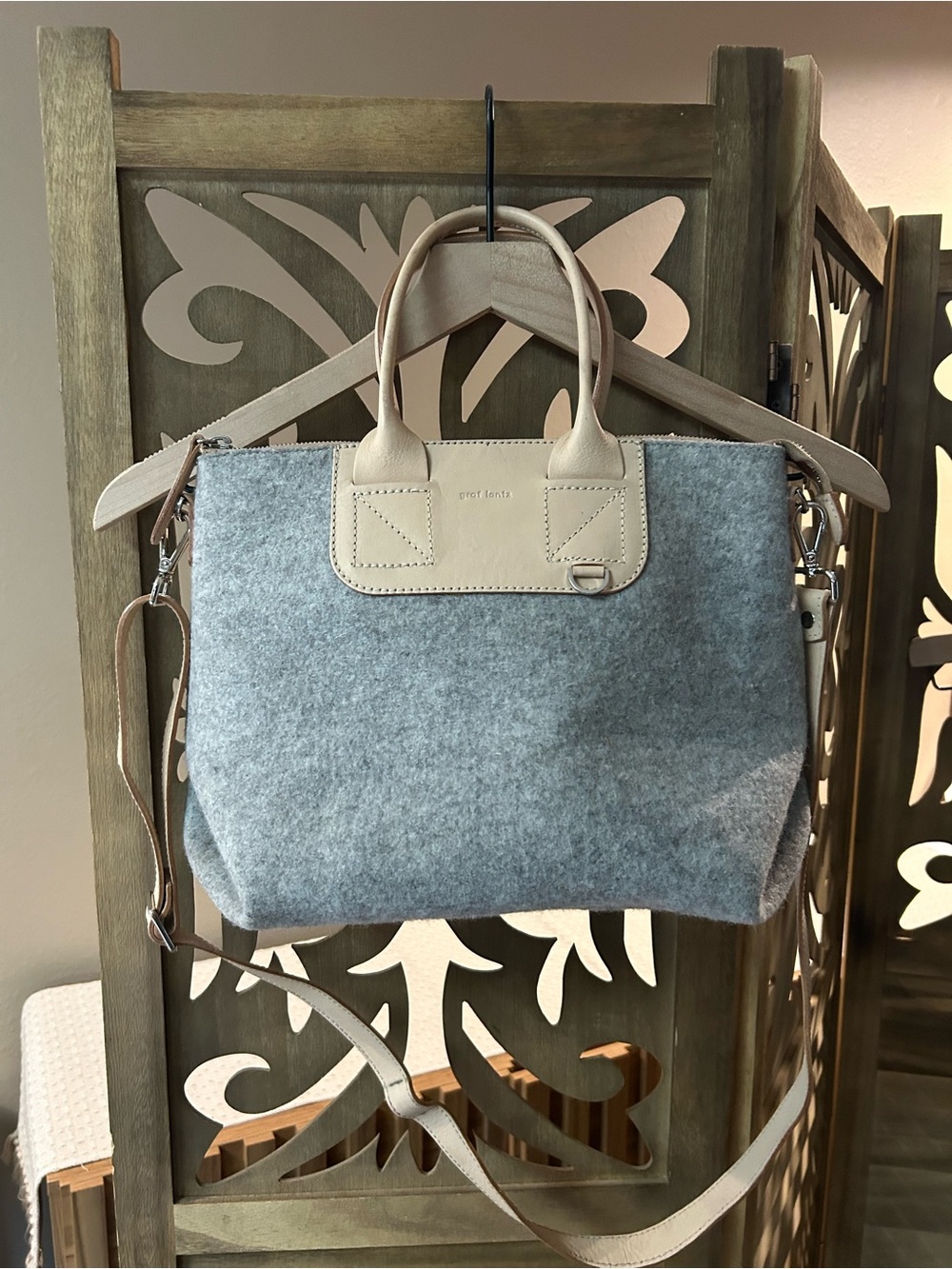 GRAF LANTZ BEDFORD SATCHEL FELT BAG